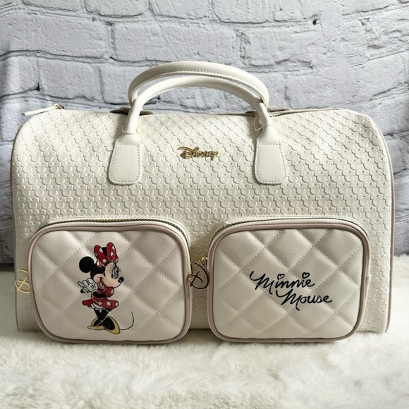 *NEW* Disney Minnie Mouse Weekender/Overnight /Duffle Travel Bag - Picture 3 of 11